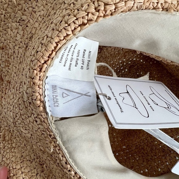 Nikki Beach BLUE COWBOY HAT - Picture 7 of 8